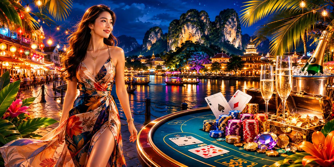 Meja baccarat bergaya Melayu di Ipoh pada platform kasino langsung thirty8
